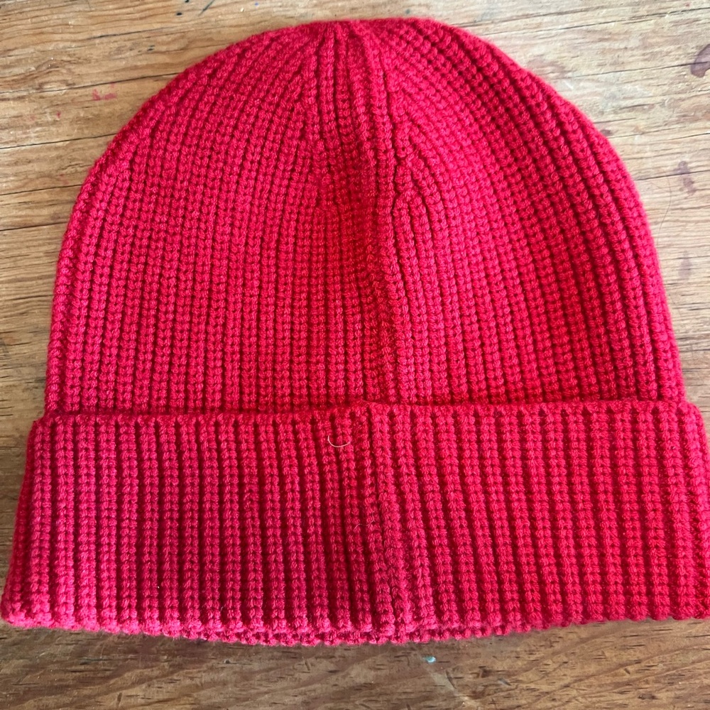 J.Crew Red Beanie